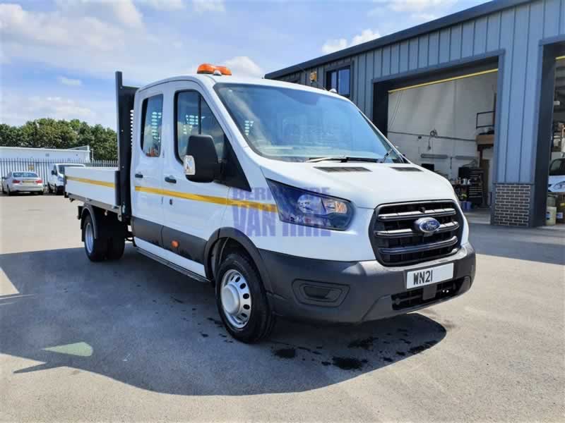 Transit_350_double_cab_dropside Hire Costs
